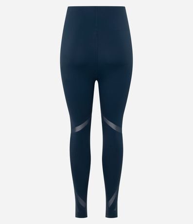 Pantalón Legging Deportiva en Microfibra con Recortes en Tela 7