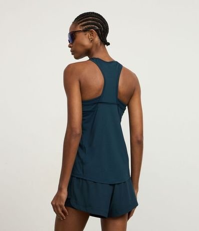 Musculosa Nadador Deportiva en Microfibra con Textura 3