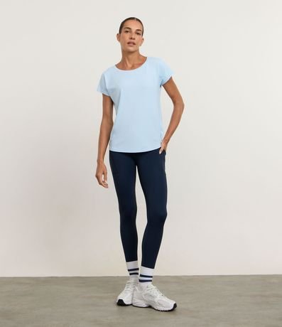 Calca Legging Deportiva en Microfibra con Bolsillos 2