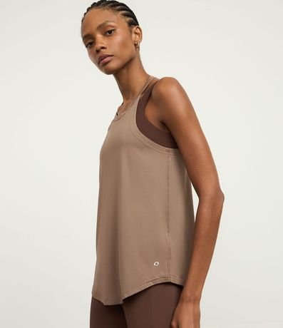 Musculosa Deportiva en Microfibra con Breteles Finos 2