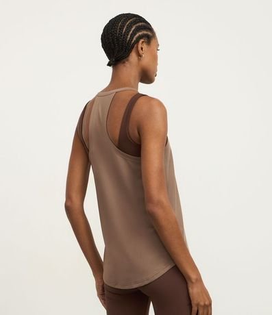 Musculosa Deportiva en Microfibra con Breteles Finos 4