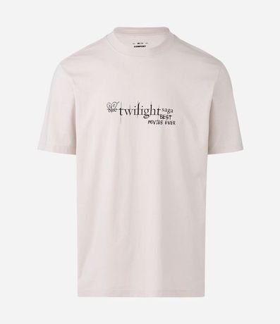 Remera Comfort en Algodón con Estampa de Twilight 7
