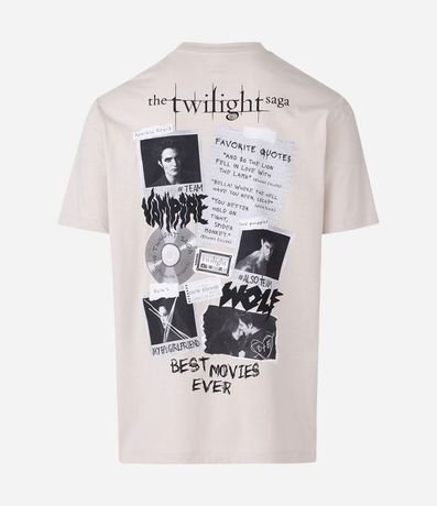 Remera Comfort en Algodón con Estampa de Twilight 8