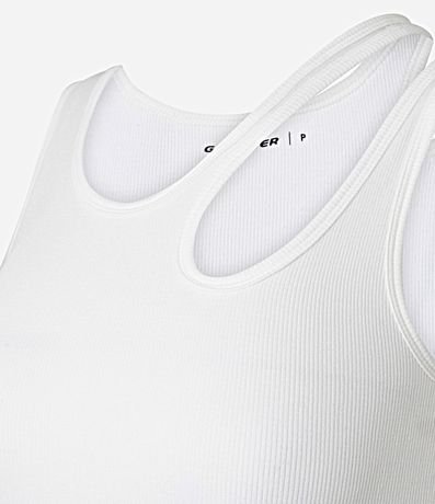 Musculosa Deportiva Seamless con Bretel Cutout 6