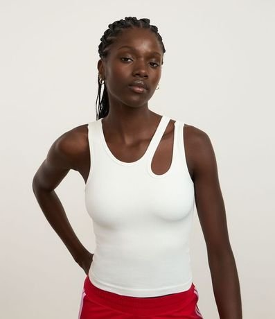 Musculosa Deportiva Seamless con Bretel Cutout
