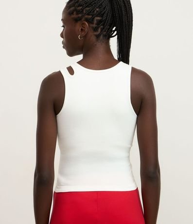 Musculosa Deportiva Seamless con Bretel Cutout 4