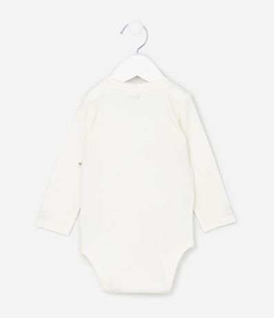 Conjunto Infantil Body con Pantalón Bordada de Nube – Talle RN a 18 Meses 4