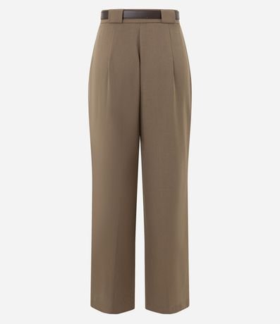 Pantalón Pantalona en Sastrería con Cinturón 9