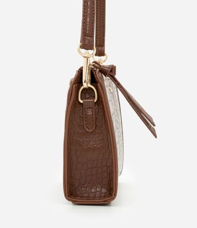 Cartera Transversal Pequeña con Textura Crocco 2