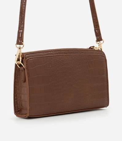 Cartera Transversal Pequeña con Textura Crocco 3