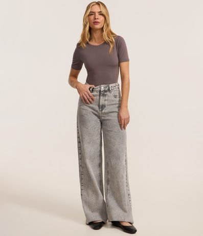 Body en Microfibra con Abertura en la Espalda 2