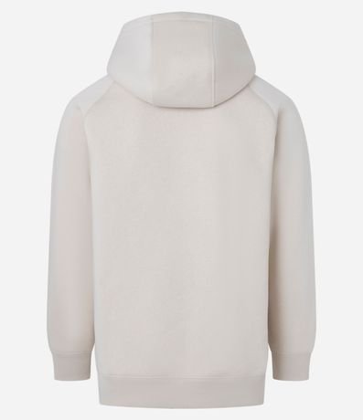 Saco en Algodón con Felpa y Estampa Lettering 7