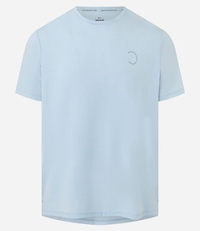 Remera Deportiva en Tecnologia Dry con Estampa Lettering 6