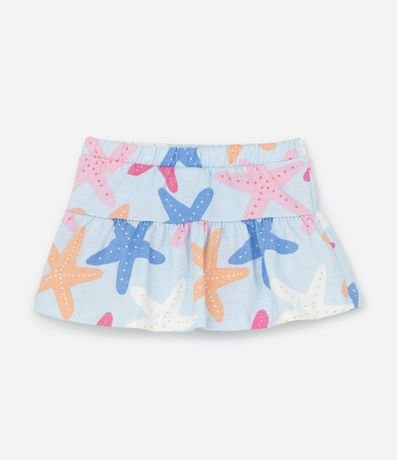 Conjunto Infantil en Cotton con Estampa de Estrella - Talle 0 a 18 Meses 5