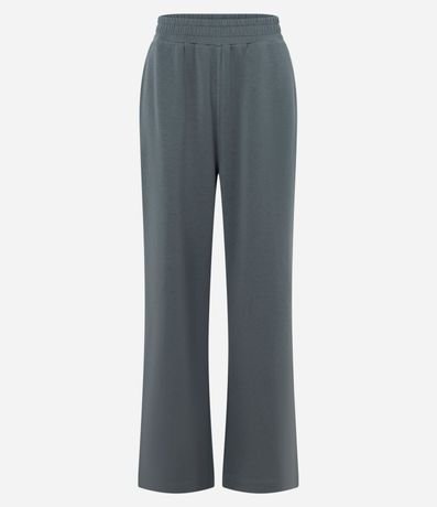 Pantalón Recto Deportivo en Modal con Trenzadora 5