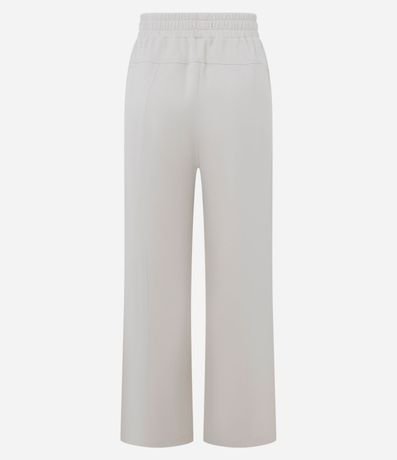 Pantalón Recto Deportivo en Modal con Trenzadora 6