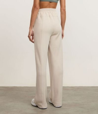 Pantalón Recto Deportivo en Modal con Trenzadora 4