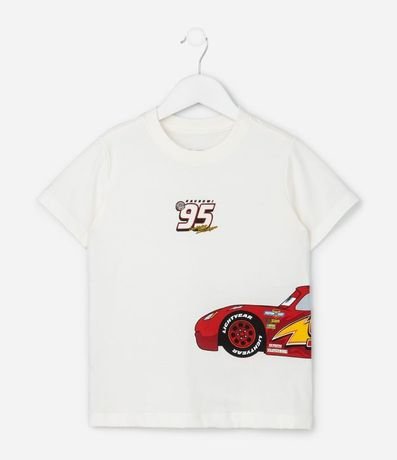 Remera Infantil con Estampa Relampago Mc Queen - Talle 2 a 8 años 1