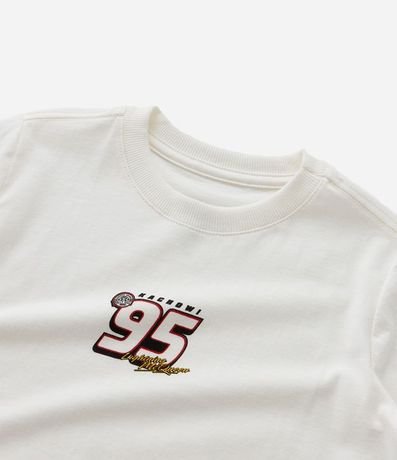 Remera Infantil con Estampa Relampago Mc Queen - Talle 2 a 8 años 4