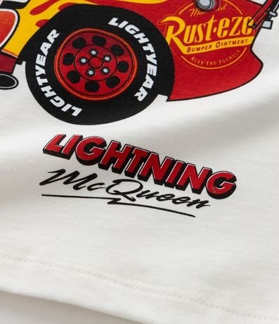 Remera Infantil con Estampa Relampago Mc Queen - Talle 2 a 8 años 6