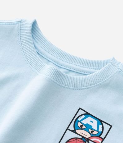 Remera Infantil Estampa Frente y Espalda Avengers Baby - Talle 1 a 6 años 4