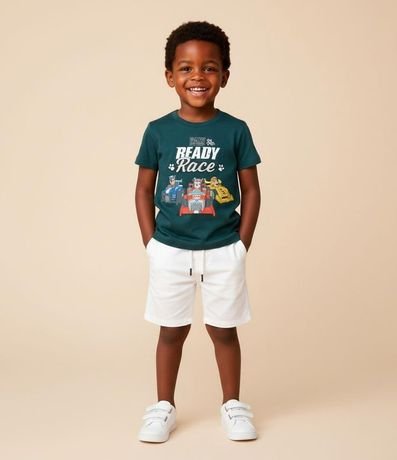 Remera Infantil con Estampa Paw Patrol Ready Race - Talle 2 a 6 años