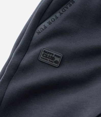 Pantalón Infantil Jogger en Microfibra con Cremallera y Tape - Talle 1 A 6 años 7