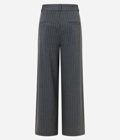 Pantalón Pantalona en Modal con Raya de Tiza 8