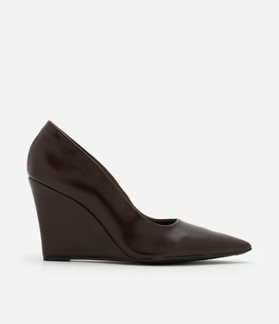 Zapato Tacones Anabela Punta Fina