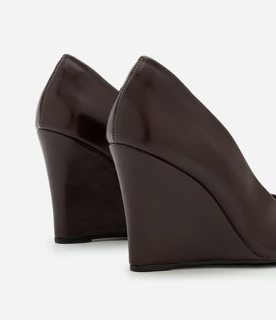 Zapato Tacones Anabela Punta Fina 5