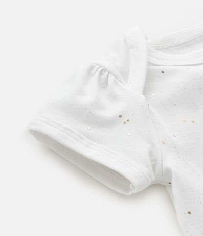 Body Infantil con Brillitos Aplicados - Talle 0 a 18 Meses 6