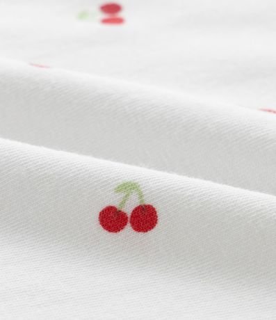 Body Infantil con Estampa de Cereza - Talle RN a 18 Meses 4