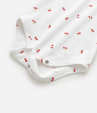 Body Infantil con Estampa de Cereza - Talle RN a 18 Meses 6