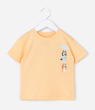 Remera Infantil Estampa Frente y Espalda Bluey y Bingo - Talle 2 a 6 años 1