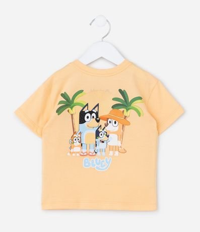 Remera Infantil Estampa Frente y Espalda Bluey y Bingo - Talle 2 a 6 años 2