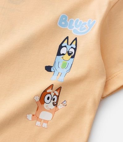 Remera Infantil Estampa Frente y Espalda Bluey y Bingo - Talle 2 a 6 años 3