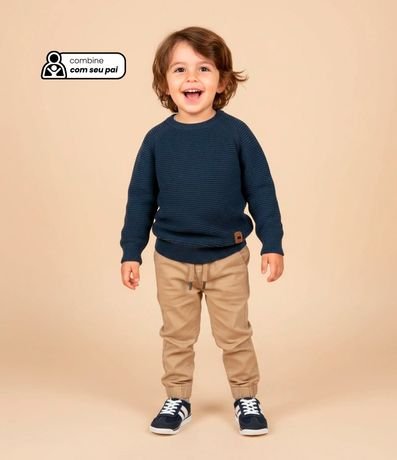Buzo Infantil en Punto Texturizado con Manga Raglán – Talle 1 a 4 años
