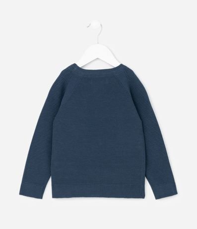 Buzo Infantil en Punto Texturizado con Manga Raglán – Talle 1 a 4 años 2