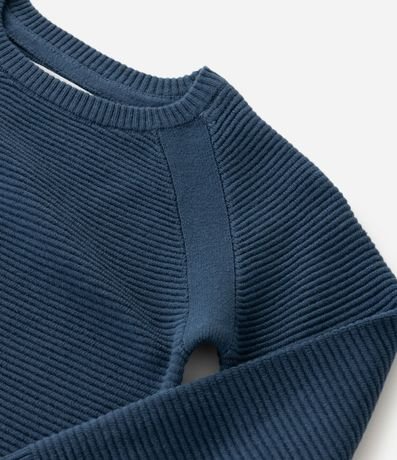 Buzo Infantil en Punto Texturizado con Manga Raglán – Talle 1 a 4 años 5