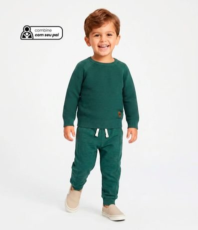 Buzo Infantil en Punto Texturizado con Manga Raglán – Talle 1 a 4 años 1