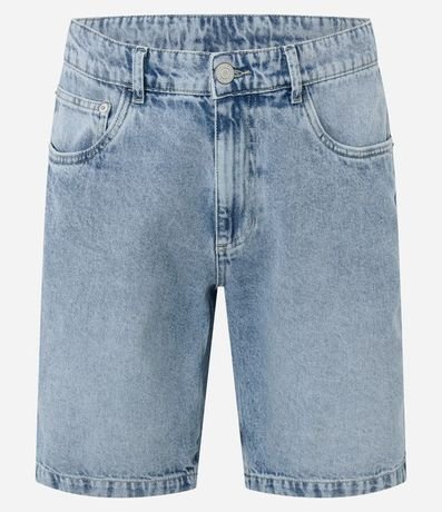 Bermuda Slim en Jeans con Bolsillos 5