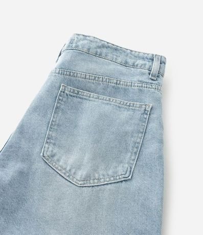 Bermuda Slim en Jeans con Bolsillos 8