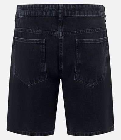 Bermuda Slim en Jeans con Bolsillos 5