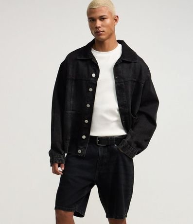 Bermuda Slim en Jeans con Bolsillos 3