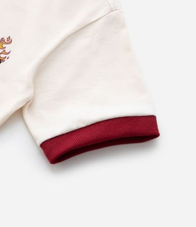 Remera Infantil con Estampa y Lettering Hot Wheels - Talle 4 a 10 años 5