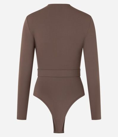 Body con Escote Profundo y Ribete Aplicado 2