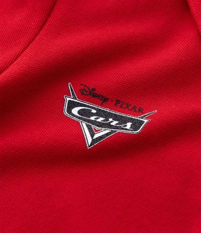 Remera Polo en Piquet con Estampa Carros - Talle 2 A 6 años 4