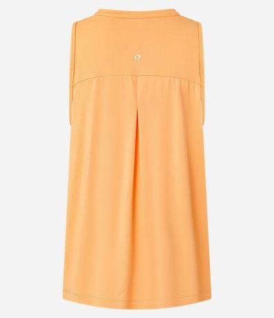 Musculosa Deportiva en Poliamida con Recorte en la Espalda 3