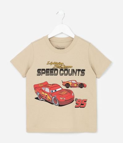 Remera Infantil con Estampa de Cars - Talle 2 a 8 años