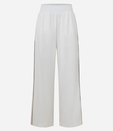 Pantalón Deportiva en Modal con Friso Contrastante 5